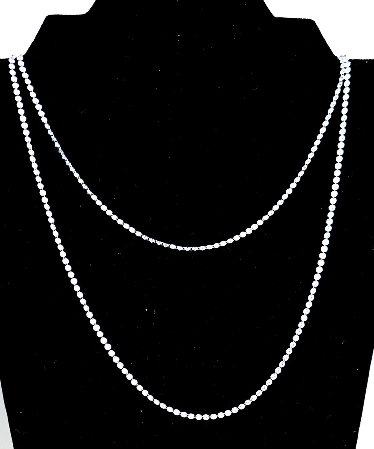 164-1 | Platinum Drilled Silk 300 Diamond @23.24ct Necklace
