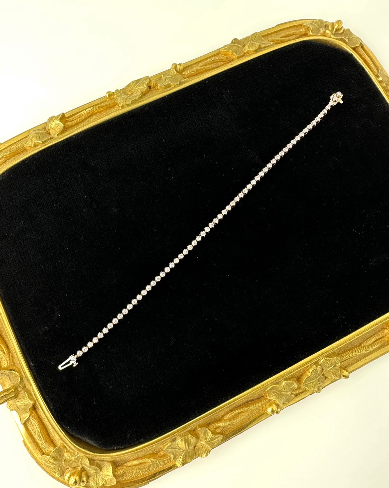 435-10 OREXE | Pink Gold 62 FP Stone Bracelet