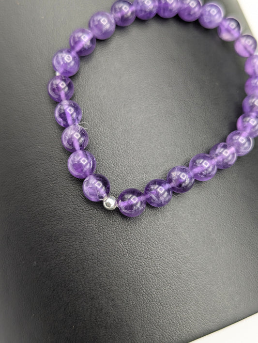 10-510 FX | Flexible Amethyst Bracelet