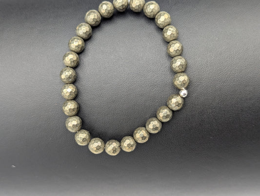 10-512 FO | Flexible Pyrite Bracelet