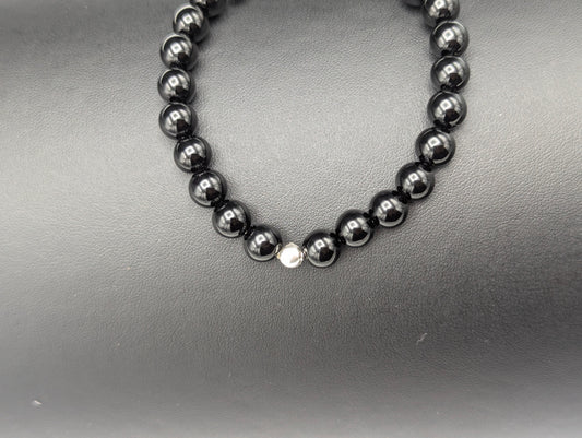 10-507 FE | Flexible Onyx Bracelet