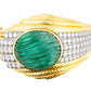 483-41 DIEXE | 18K David Webb carved Emerald 61.04ct Diamonds 4.80ct